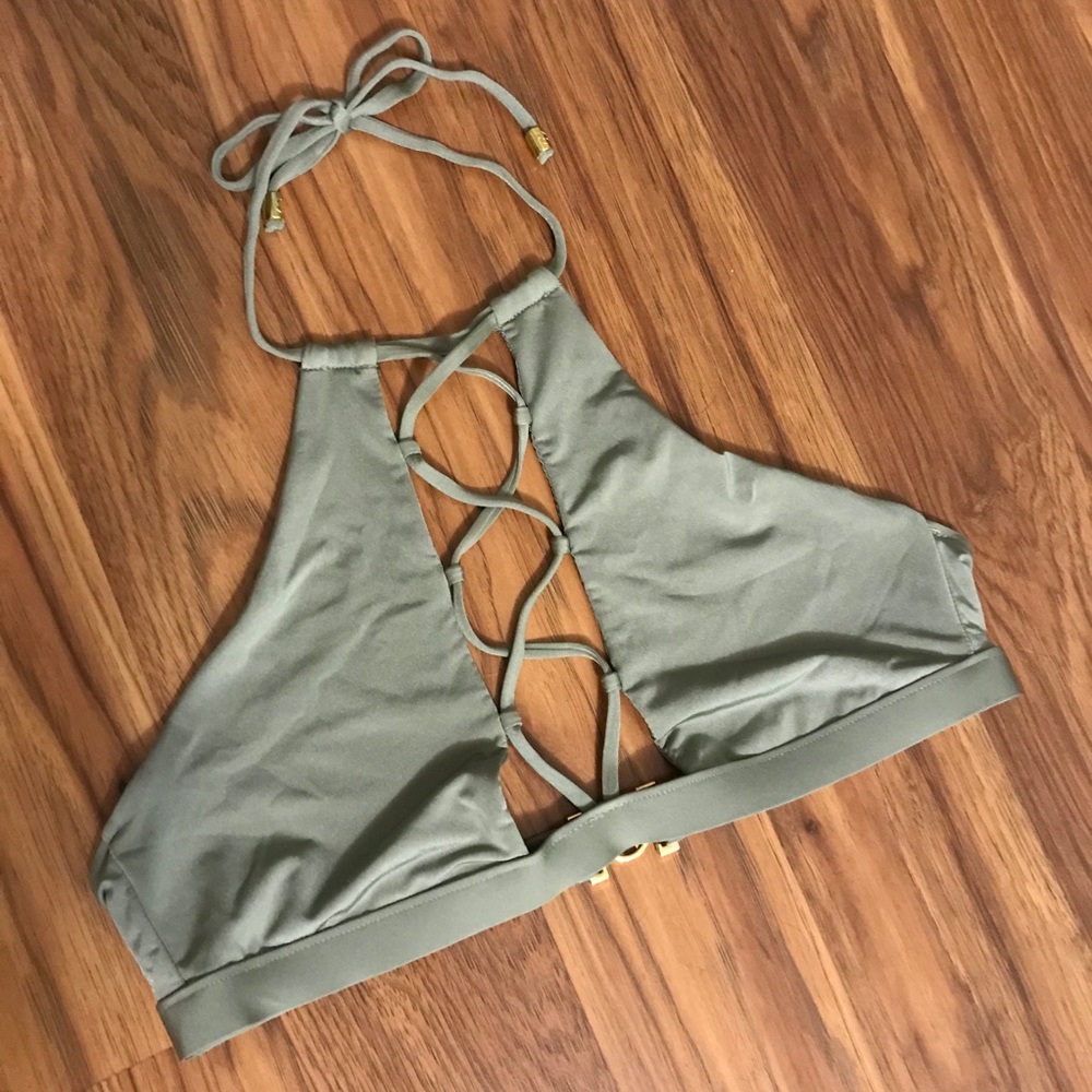 Beach Bunny Reece High Neck Halter Top